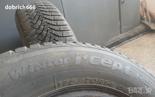 175/70/14 зимни гуми Hankook 55 евро, снимка 4 - Гуми и джанти - 56159254