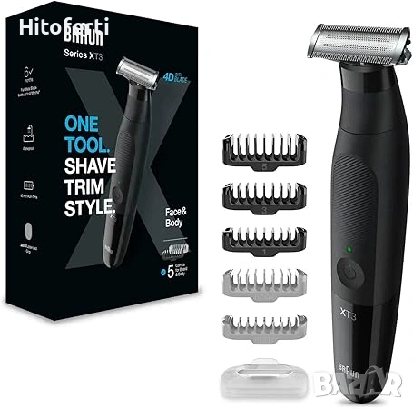 Тример за брада Braun Series X Hybrid Shaver XT3200