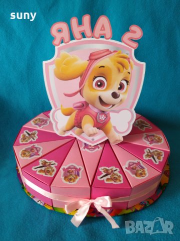 Картонена торта Пес Патрул Скай , снимка 4 - Други - 26305157