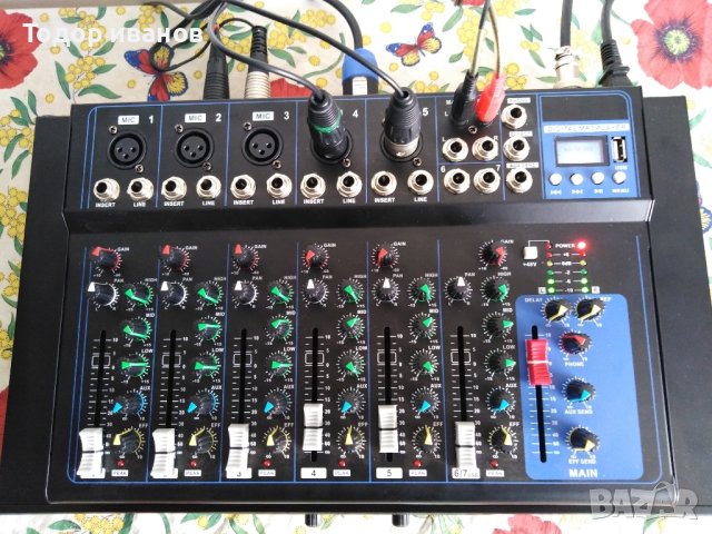 power amp+mixer-нови, снимка 4 - Ресийвъри, усилватели, смесителни пултове - 42901877