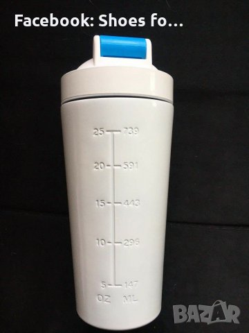 Метален шейкър - 740мл. Shaker , снимка 2 - Други спортове - 29111725