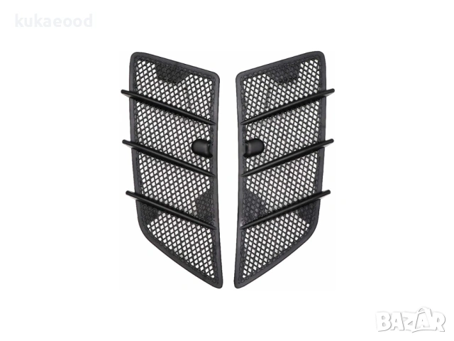 Решетка на преден капак за Mercedes ML W164 Facelift, снимка 3 - Части - 54067852