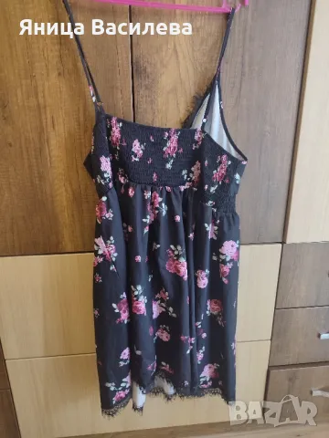 Лятна рокля с цветя с ластик 2XL, снимка 3 - Рокли - 49939371
