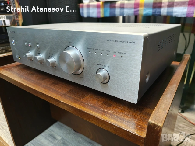 Pioneer A-20 S Стерео Усилвател , снимка 3 - Ресийвъри, усилватели, смесителни пултове - 54053920