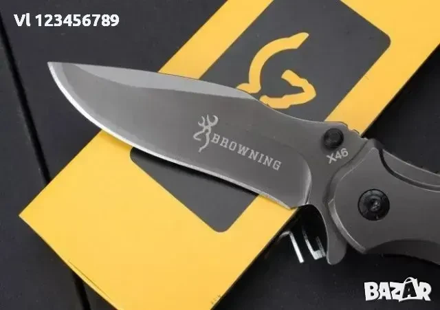 Сгъваем автоматичен нож Browning X46 95x223, снимка 3 - Ножове - 50718991
