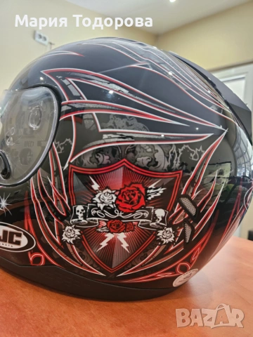 Каска HJC, размер: XS, цена: 60 евро, снимка 5 - Аксесоари и консумативи - 53172760