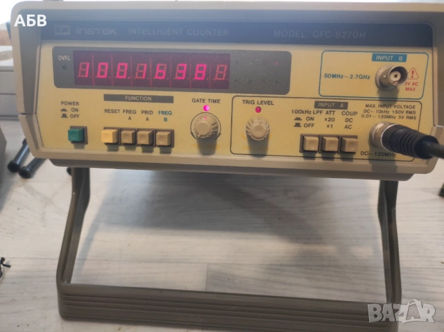 Продава се нов професионален честотомер / брояч до 2700МХц - GW INSTEK GFC-8270H