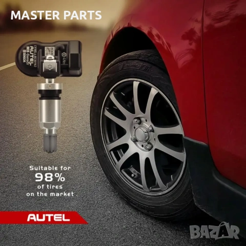 НОВ! Универсален сензор налягане гуми Autel MX модел 2026г., снимка 4 - Части - 53946859