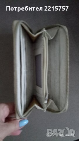  Портмоне от естествен лак и колани., снимка 4 - Портфейли, портмонета - 24569445