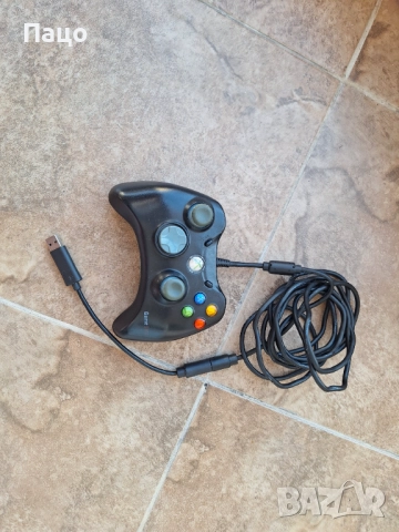 Microsoft Xbox 360 GameStop (BB-070) Wired Controller W/ USB Adapter