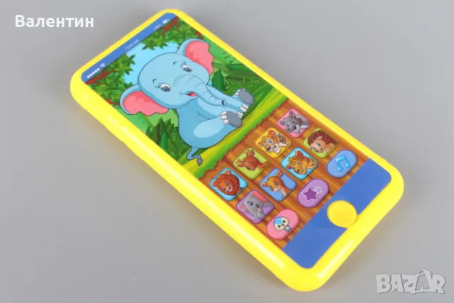 Забавно телефонче с тъч бутони и функции, снимка 3 - Музикални играчки - 48656094