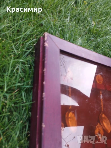 Дървена стойка за КОЛЕКЦИЯ лъжички./ПРОДАВА СЕ БЕЗ ЛЪЖИЧКИТЕ/, снимка 4 - Антикварни и старинни предмети - 51286872