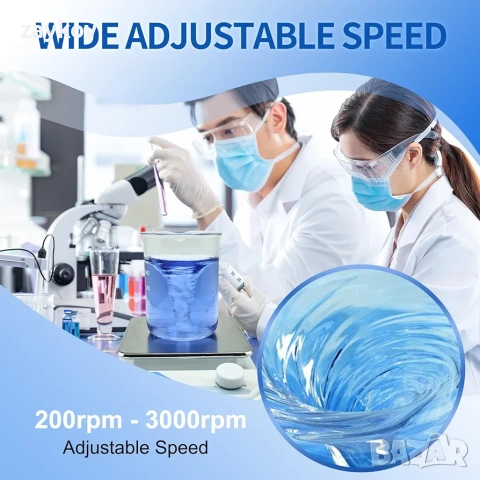 Комплект магнитни бъркалки , мощна магнитна бъркалка 3000 об/мин, снимка 4 - Други инструменти - 53889839