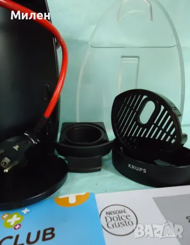 Кафемашина с гаранция 1 година NESCAFÉ® система Dolce Gusto Krups Piccolo.BG, снимка 3 - Кафемашини - 55715266
