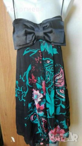 Кокетна рокля с панделка ПРОМОЦИЯ👗🍀S,S/M👗🍀арт.012