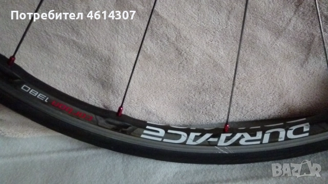 Предна Капла - DURA ACE WH-7850 Carbon 1380 FRONT , снимка 1