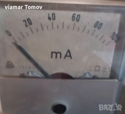 Милиамперметр  100мА, снимка 8 - Други машини и части - 47817484