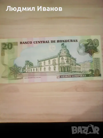 ХОНДУРАС - 20 ЛЕМПИРА 2006, снимка 2 - Нумизматика и бонистика - 48750149