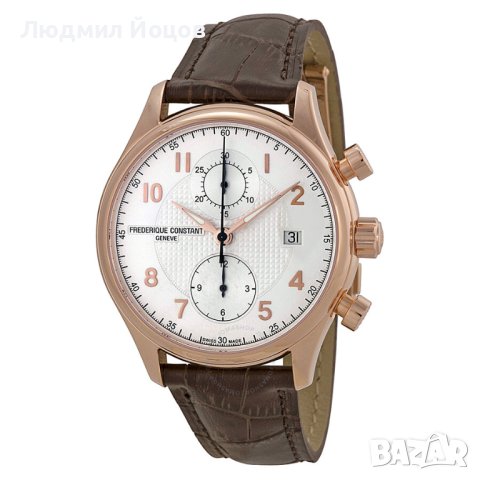 Мъжки часовник FREDERIQUE CONSTANT Runabout Chrono НОВ - 5899.99 лв., снимка 1