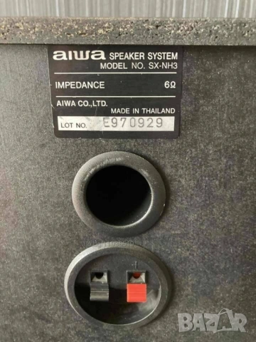 AIWA SX-NH3 bookshelf speakers Тонколони, снимка 7 - Тонколони - 54352948