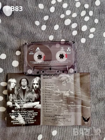 Hypocrisy - Abducted (Аудио Касета Wizard) - Melodic Black Death Metal , снимка 3 - Аудио касети - 55854411
