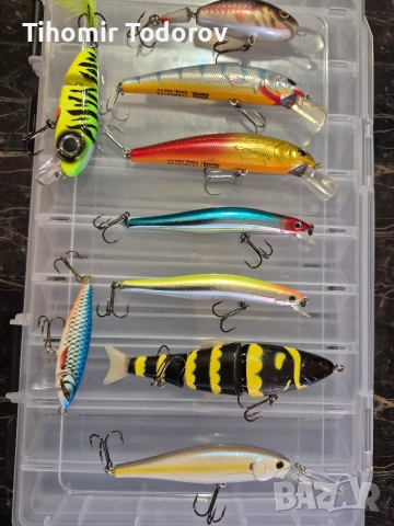 продавам сет оргинални воблери за щука, снимка 4 - Такъми - 52708797