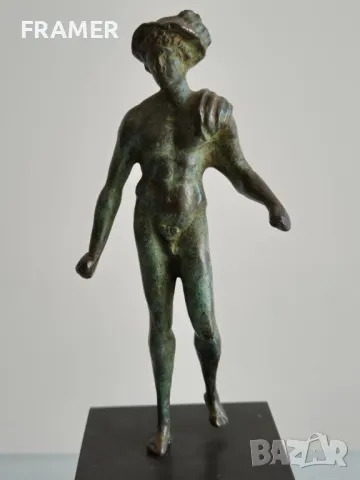 Ставри Калинов 1944-2023 Хермес, снимка 6 - Статуетки - 50292449