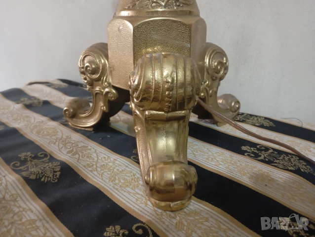 Барокова настолна лампа, снимка 3 - Настолни лампи - 53909233