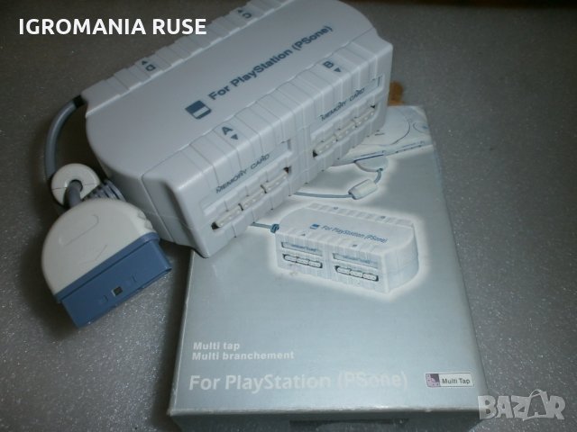PlayStation 1 Multi tap 4 джойстика joystick плейстейшън 1 Ps1 Пс1 