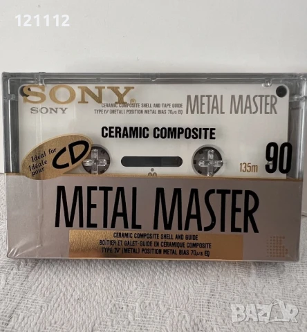 SONY METAL MASTER 90 Ceramic Composite Type IV, снимка 2 - Аудио касети - 50966274