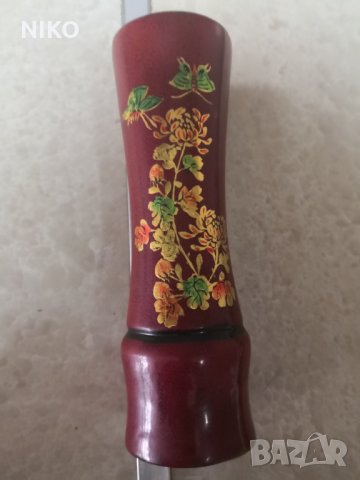 Продавам, Уникална, Антикварна,Кубинска ваза,от Абанос, снимка 3 - Антикварни и старинни предмети - 35477731