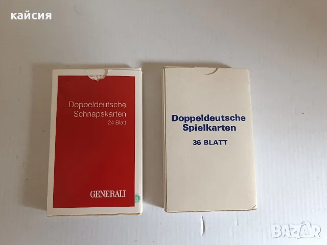 Оригинални немски карти , снимка 2 - Карти за игра - 55932134