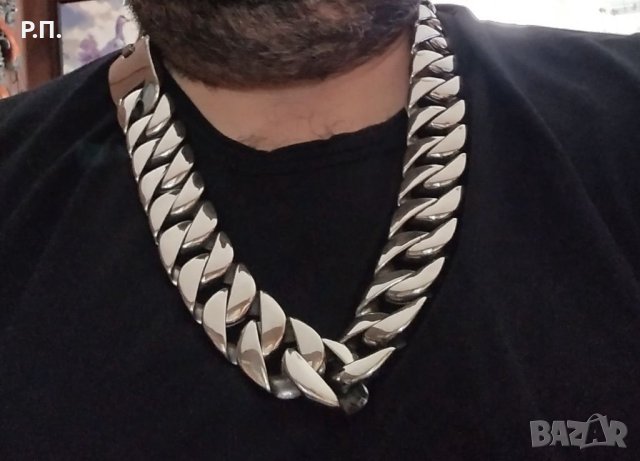 Продавам Ланец и гривна от медицинска стомана 