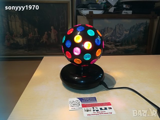 диско топка-220в-внос швеция, снимка 3 - Други - 29845264