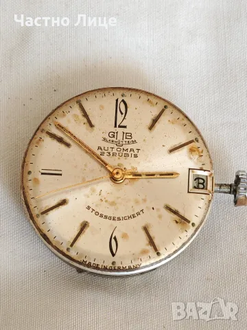 РЯДЪК МЕХАНИЗЪМ ЗА ЧАСОВНИК GUB Glashutte/SA AUTOMAT  67.1  Made in Germany 