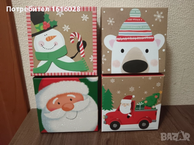 Коледни подаръчни кутии., снимка 7 - Други - 52351969