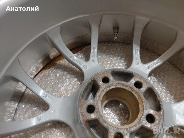 Джанти Borbet BS 5x100 R17 J8.5 ET35., снимка 10 - Гуми и джанти - 54287143