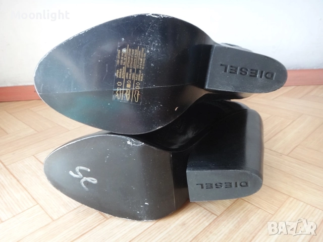 DIESEL Нови оригинални боти/ботуши 36 номер естествена кожа, снимка 8 - Дамски боти - 52525092