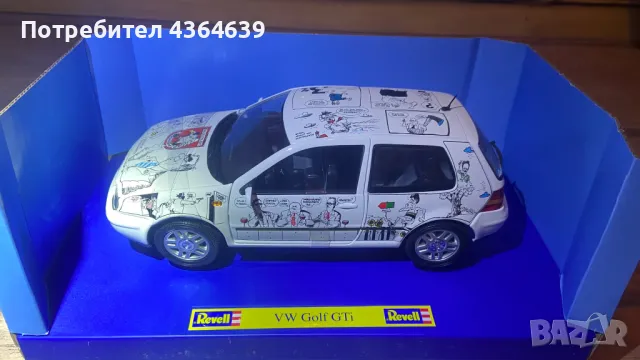 VW Golf 4 IV 1:18 GTI TDI Revell, снимка 8 - Колекции - 48768826