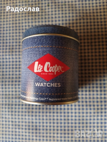 метална кутия за часовник Lee Cooper 