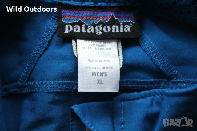 PATAGONIA - мъжко леко, стреч яке, тип ветровка, размер XL, снимка 5 - Спортни дрехи, екипи - 52012533