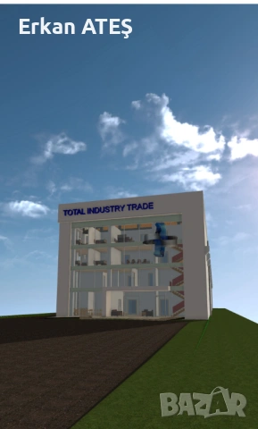 Парцел 5760 м2 с проект за офис сграда и складове – Пловдив, Южна промишлена зона, снимка 2 - Парцели - 54203073