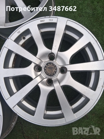 Алуминиеви джанти 4×100 6.5J ×15 ет38 ц.57.1мм PLATIN , снимка 5 - Гуми и джанти - 52679176