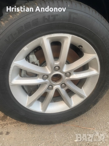 Джанти с гуми 17ки. Фият фриимонт, снимка 2 - Гуми и джанти - 52687645