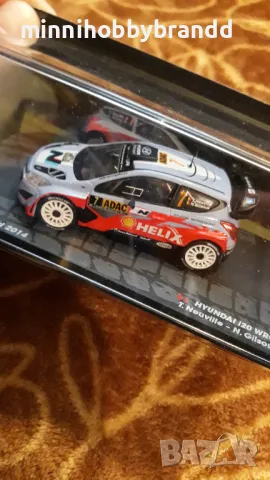 Hyundai I20 WRC Rally Monte Carlo 2019 Rally Deutschland 2014 1.43 Scale Ixo/Altaya Top models  , снимка 6 - Колекции - 49032668