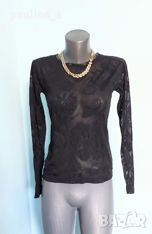 Три различни броя / Луксозна блуза с ламе и с цветя "Melanie lyne", "SNO skins" и България , снимка 11 - Туники - 36537131