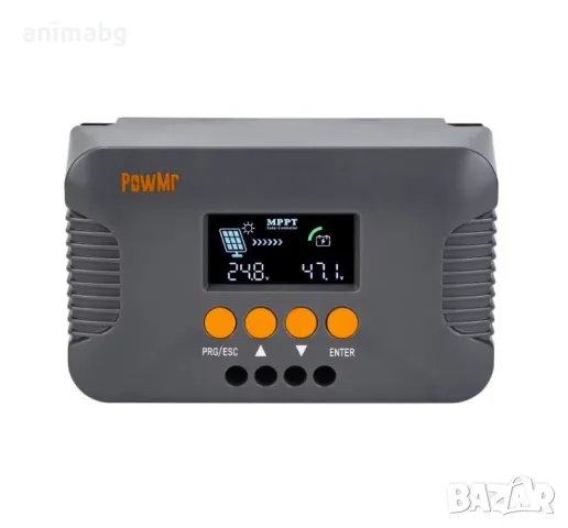 ANIMABG Соларен контролер за зареждане, PowMr 10A MPPT Boost-тип