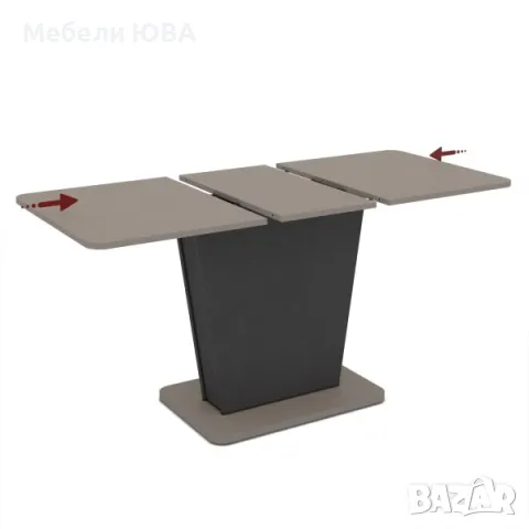 Трапезна маса Calipso NEW – разтегателна, снимка 8 - Маси - 48220312