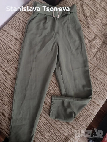 Дамски панталон с висока талия