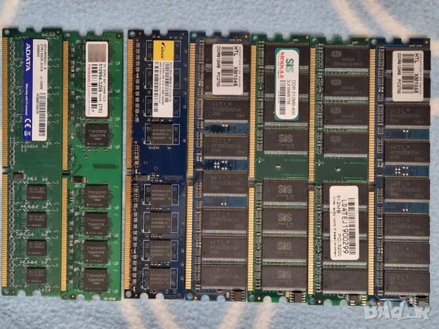 RAM памети DDR1/DDR2/DDR3/DDR4 за компютър и сървър 64GB 32GB